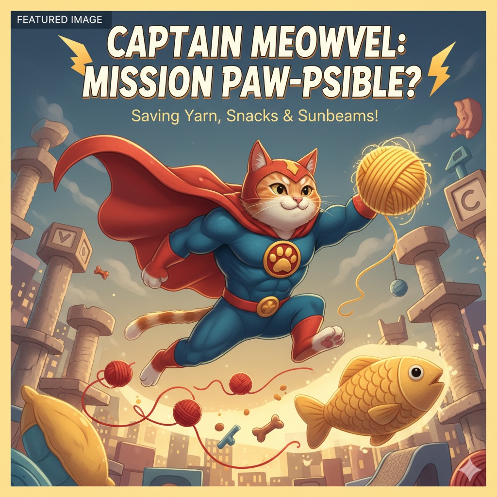 “Crime? What crime? I’m Busy Napping!&nbsp;Meow!”